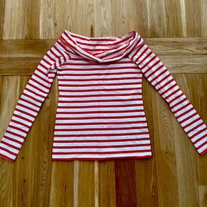 J. Crew Boat Neck Long Sleeve Tee